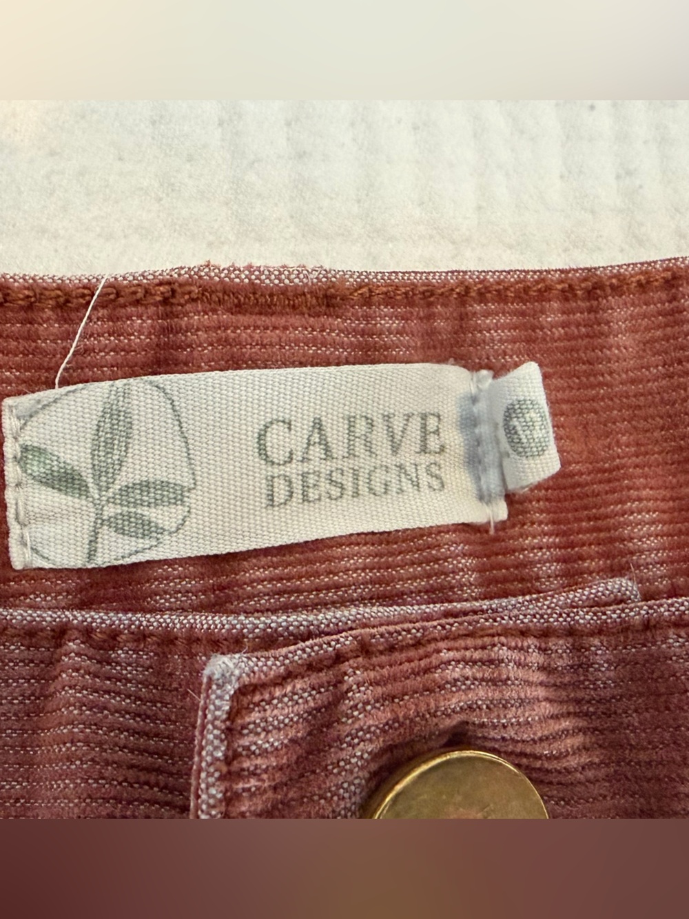 Carve Designs Oahu Shorts rust / penny color Size 12 - Picture 3 of 3